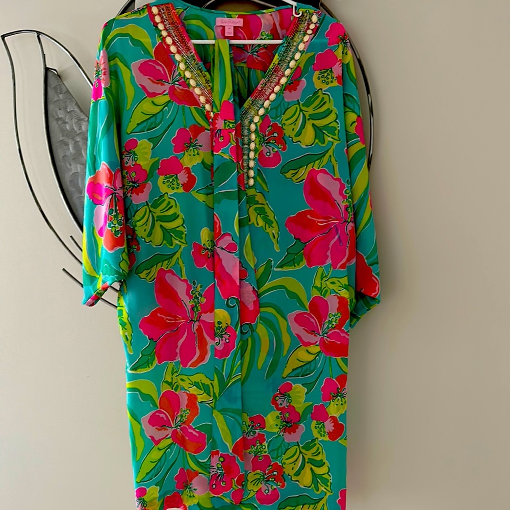 Lily Pulitzer What a Catch Seamus Tunic Dress